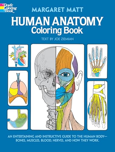 Human Anatomy Coloring Book (Colouring Books) (Dover Science for Kids Coloring Books)